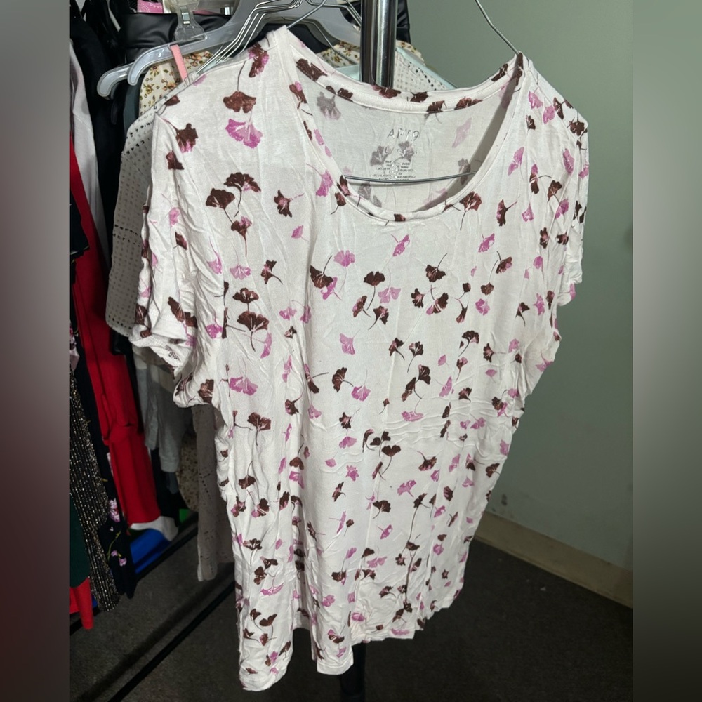 Floral Print Women's Top